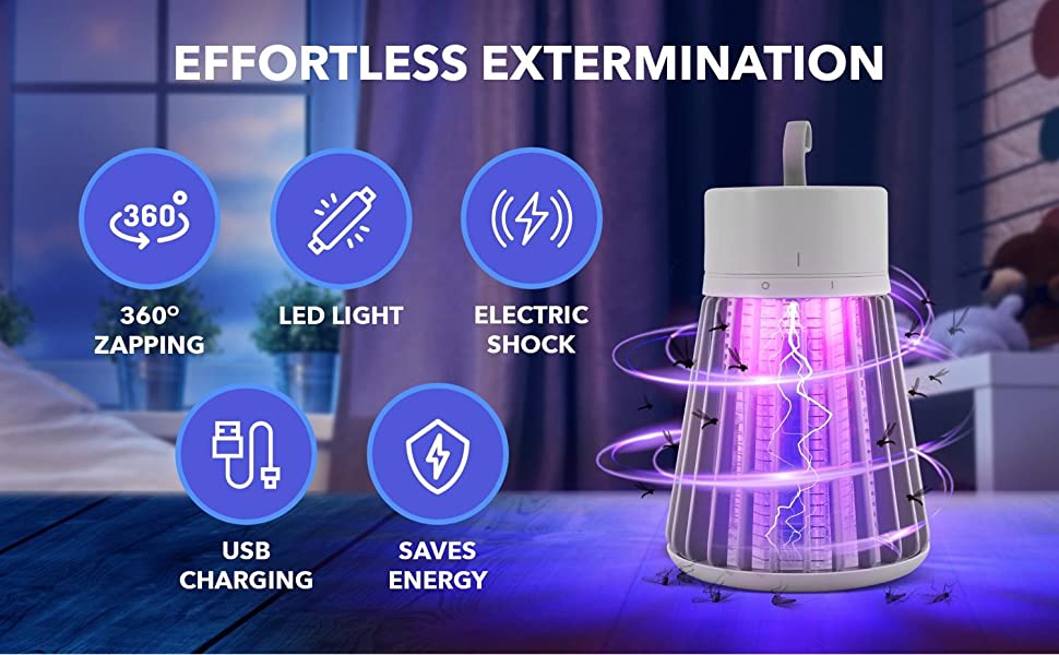 AI Mosquito Killer Lamp