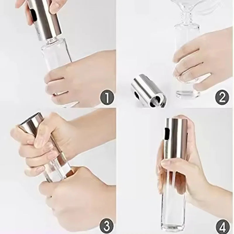 Oil Spray Bottle ( Pack of 2 )