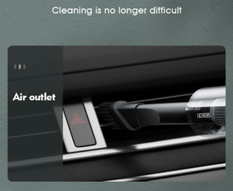 Portable Mini Wireless Vacuum Cleaner