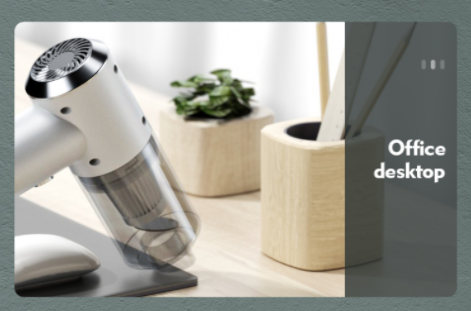 Portable Mini Wireless Vacuum Cleaner