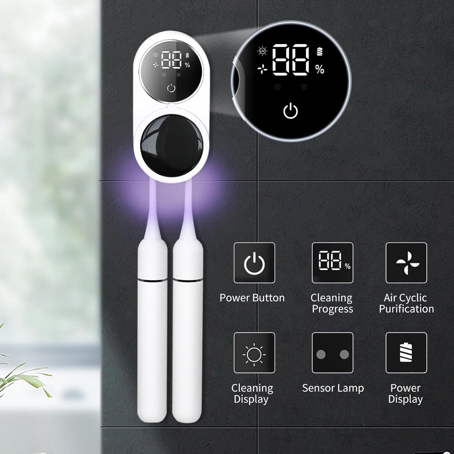 UV Toothbrush Sanitizer