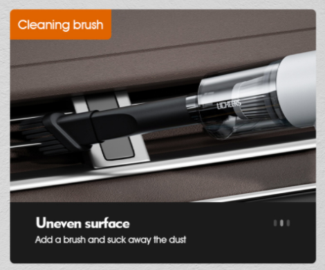 Portable Mini Wireless Vacuum Cleaner
