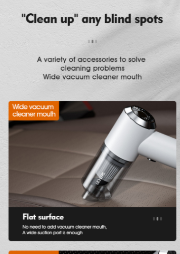Portable Mini Wireless Vacuum Cleaner