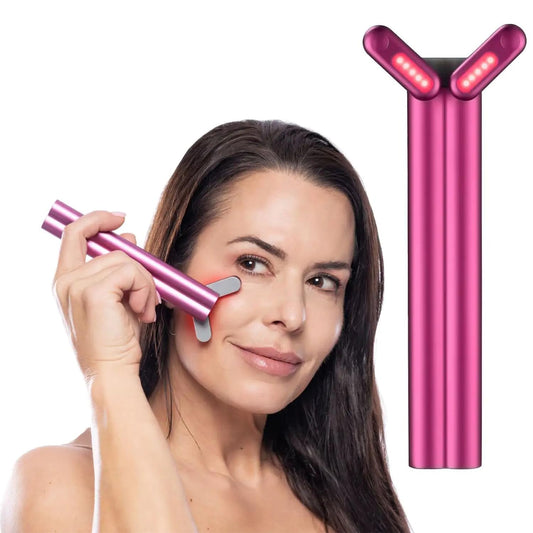 Face Massager With Therapeutic Heat
