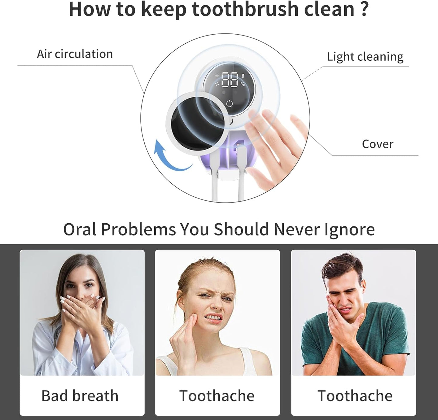 UV Toothbrush Sanitizer