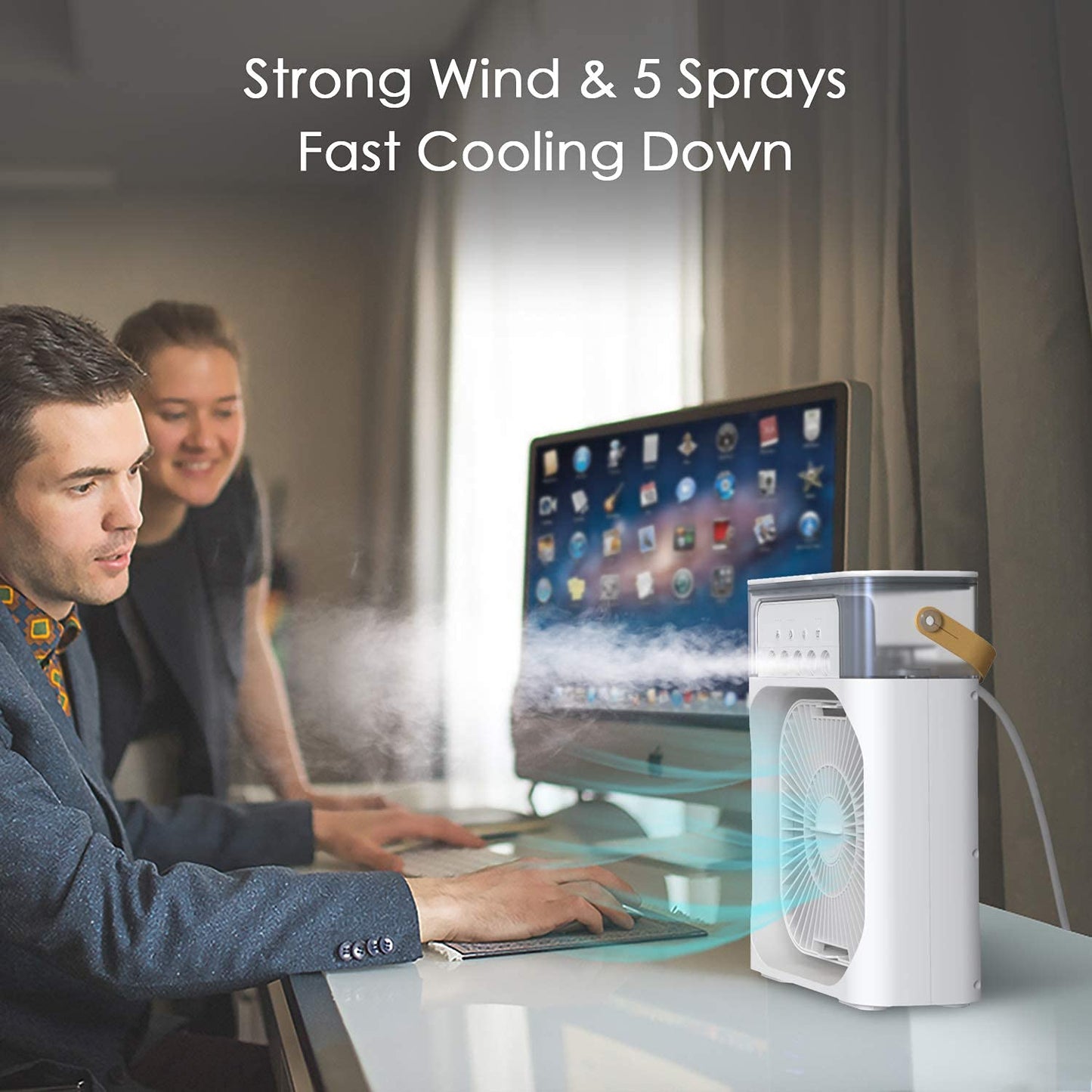 Mini Air Cooler & Humidifier