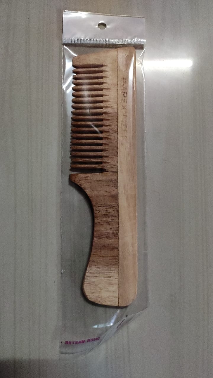 Neem Wood Comb ( Pack of 4 )